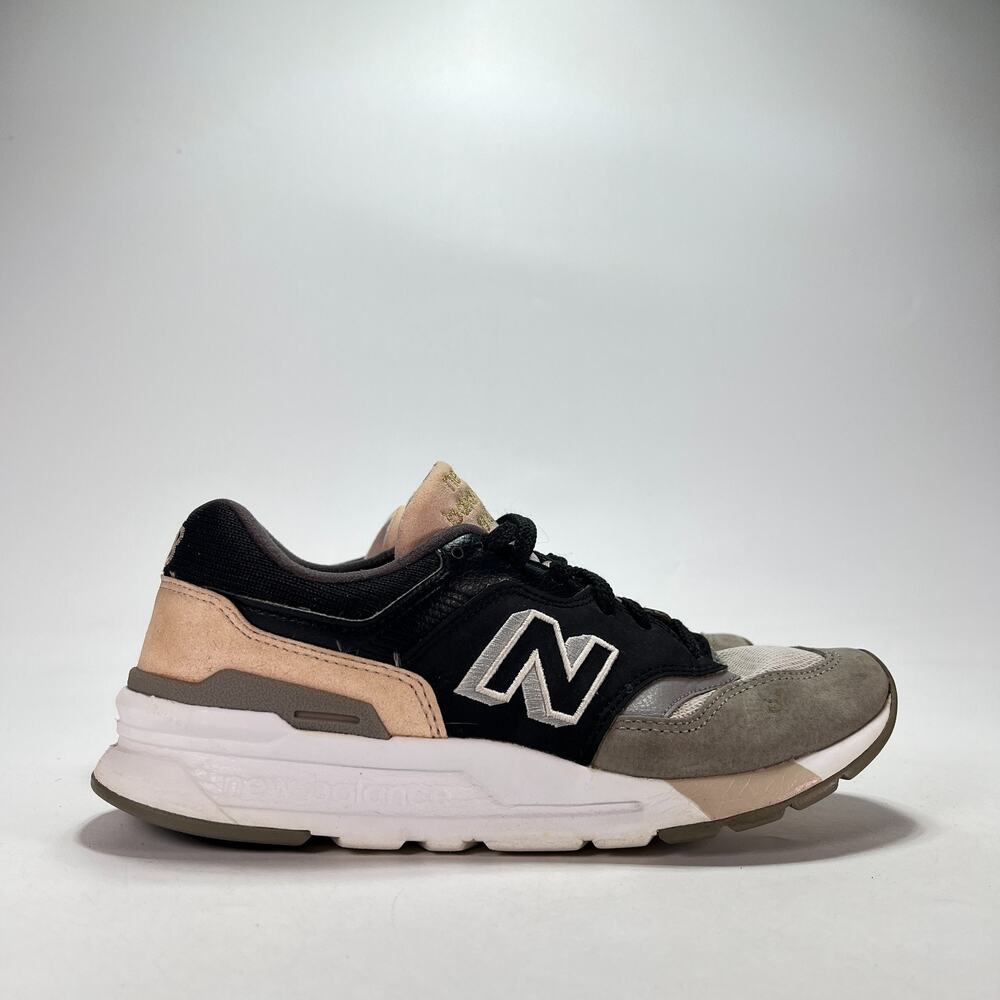 New Balance 997H Black Smoked Salt Casual Sneakers Lifestyle Shoes Womens Size 7